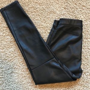 Faux Leather Pants